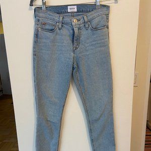 Hudson Light Skinny Jeans Size 25 - Like new